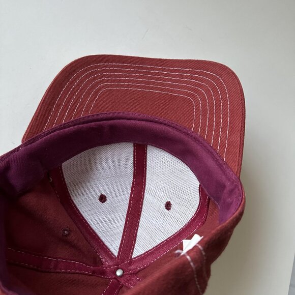 Unisex TC Baseball Hat Adjustable Strap Back Cap Vine Red One Size Fits Most - Picture 8 of 9